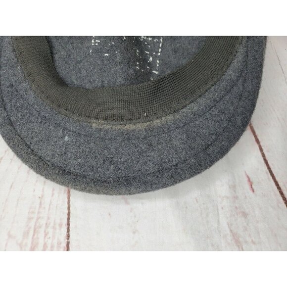 Kangol 504 Flat Cap – 100% Pure Wool, Grey, Size Medium, Made in England (EUC) - Picture 6 of 8